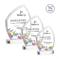 Daltry VividPrint™ Award on Alberton Base - Clear