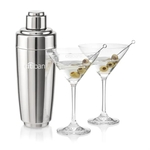 Pescara Shaker & Burlington Martini Set