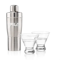 The Genoa Cocktail Shaker & Martini Set combines modern design with... from...