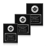 Jansenn Plaque - Black/Chrome
