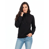 Clique Haven Recycled Womens High Collar Pullover Sweatshirt... from ASI...