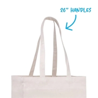 V Natural Cotton Tote... from ASI 40480 Koozie Group
