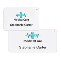 TEMPbadge Adhesive Expiring Visitor Badges Thermal Printable