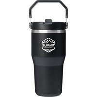 20 oz. double wall insulated tumbler with flip straw.... from ASI 66887 PCNA...