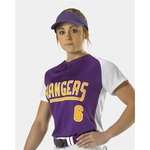 Alleson Athletic Women's Two Button Fastpitch Jersey