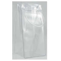 Clear PVC wine bottle carrier bag.... from ASI 42920 Busrel Inc