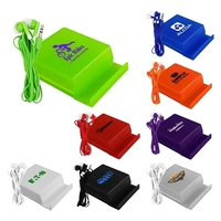 Phone Stand Ear Bud Case