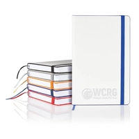 White laser medio lined white page journal.... from ASI 68507 The Magnet...