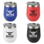 Veneto Stainless Steel Wine Tumber- 12 oz