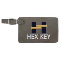 2 3/4" x 4 1/4" x 1/16" luggage tag made of... from ASI 74601 Calico