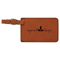 Rawhide Leatherette Luggage Tag