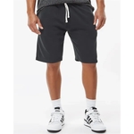 J. America Unisex Triblend Fleece Shorts