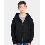 JERZEES Youth NuBlend® Full-Zip Hooded Sweatshirt