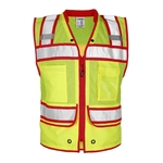 Kishigo Men's Color Contrast High Performance Surveyors Vest