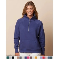 Enza® Ladies Boxy Half Zip Fleece