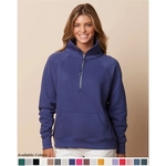 Enza® Ladies Boxy Half Zip Fleece
