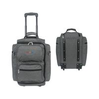 The spacious main compartment features a U-shape zippered opening, with an......