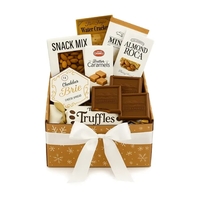 Holiday Gourmet Snack & Chocolate Gift Box