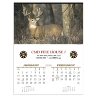 17 x 23 2024 Wildlife Art calendar on 70# matte paper.... from ASI 40480...
