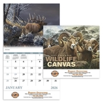 Good Value™ Wildlife Canvas - Spiral Calendar