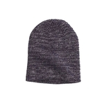 Big Accessories Ribbed Marled Beanie