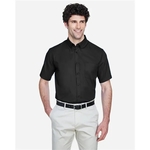CORE365 Men's Tall Optimum Short Sleeve Twill Dress Shirt