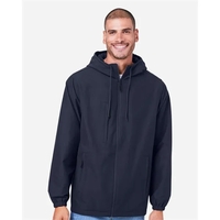 Harriton Flex Twill Hooded Jacket... from ASI 84358 S&S Activewear