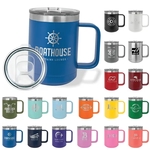 Polar Camel 15oz. Stainless Steel Coffee Mug