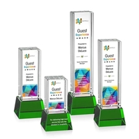 Robson VividPrint™ Award on Base - Green... from ASI 84592 St Regis Group /...