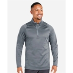 Puma Golf Men's Waffle Fleece Quarter-Zip Pullover