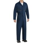 Red Kap Men's Zip-Front Cotton Coverall