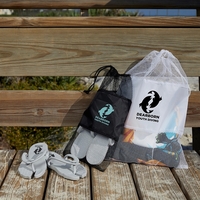 8.5" x 13" drawstring nylon mesh bag... from ASI 73520 Neet Feet / Neet Feet