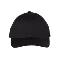 Lightweight structured cotton twill cap with plastic tab closure. Blank...