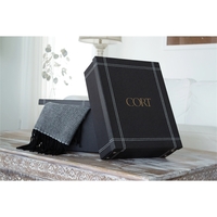 Keepsake box that snaps together featuring a rich textured satin finish.......