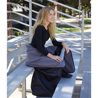 Quilted water resistant blanket/cushion with fun fabric designs.... from ASI...