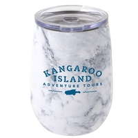 Copa C 9 oz Stemless Marble Wine Mug