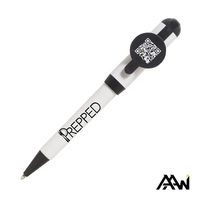 This Jumbo QR Billboard Twist Pen features a clean white barrel... from ASI...
