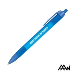 Widebody Pen w/Translucent Barrel - Matte Colored Accent