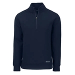 Cutter & Buck Roam Recycled Buttery-Soft Knit Mens Quarte...