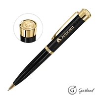 Garland® Executive Color Emblem Ballpoint Pen - Gold Accent... from ASI 84592...