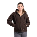 Berne Sherpa-Lined Softstone Duck Hooded Jacket