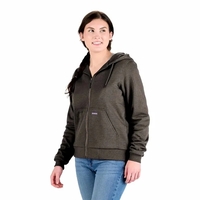 Berne Heritage Grid Fleece-Lined Zip Sweatshirt - Women's... from ASI 66887...
