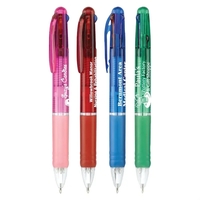 Retractable 4 in 1 plastic ballpoint pen.... from ASI 44368 ZZ DROPPED -Cedar...