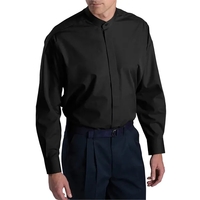 Edwards Shirts & Blouses - Men's Pocketless Banded Collar...