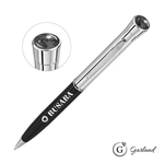 Garland® Monogram Aura Twist Ballpoint Pen - Chrome
