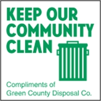 2" x 2" decal made of removable white vinyl with square... from ASI 89910...