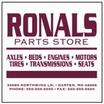 2.5" x 2.5" Square Cornered Kwik-Ship Decal