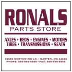 2.5" x 2.5" Square Cornered Kwik-Ship Decal