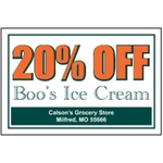 3" x 2" Square Cornered Kwik-Ship Decal