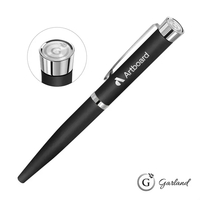 Garland® Executive Color Emblem Rollerball Pen - Chrome Accent... from ASI...